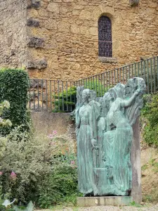 Mont-de-Marsan - Skulptur des Gartens des Museums Despiau-Wlérick