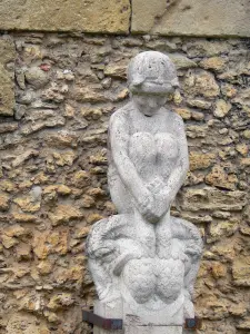 Mont-de-Marsan - Skulptur des Gartens des Museums Despiau-Wlérick