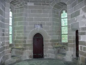 Mont-Saint-Michel - Intérieur de l'abbaye bénédictine