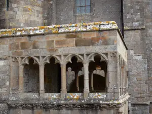Mont-Saint-Michel - Abbaye bénédictine : citerne de l'aumônerie