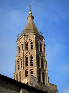Montauban - Clocher octogonal de style toulousain de l'église Saint-Jacques