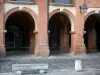 Montauban - Arcades of the Place Nationale square