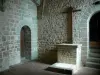 Monte Saint-Michel - Dentro de la abadía benedictina: Capilla de San Esteban