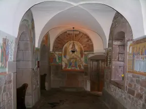Monte Santa Odilia - Convento (monasterio): claustro