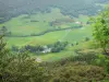 Monti del Cantal - Parco Naturale Regionale dei Vulcani d'Alvernia: panorama dal Col de Serre