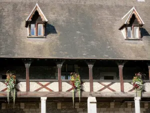 Montluçon - Italian gallery in the castle of the Dukes of Bourbon