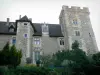 Montluçon - Schloss der Herzöge von Bourbon, bergend das Museum der Volksmusik