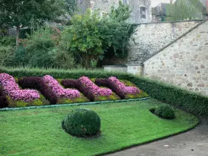 Montluçon - Jardin Wilson (jardin des remparts, jardin à la française)