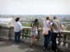 Montmartre - Sotto la terrazza del Sacro Cuore e la sua vista sul capitale francese