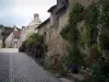 Montrésor - Maisons fleuries (fleurs)