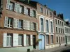 Montreuil-sur-Mer - Brick-built houses