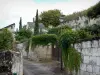 Montsoreau - Dorfgasse gesäumt von Häusern