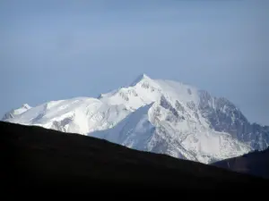 Montte Bianco - Col des Aravis, con vista sul massiccio Montte Bianco
