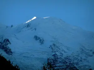 Montte Bianco - Della valle di Chamonix, con vista sul massiccio Montte Bianco