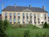 Mortagne-au-Perche - Town Hall and public garden; in the Perche Regional Nature Park