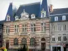 Moulins - Facade of the Caisse d'Épargne building