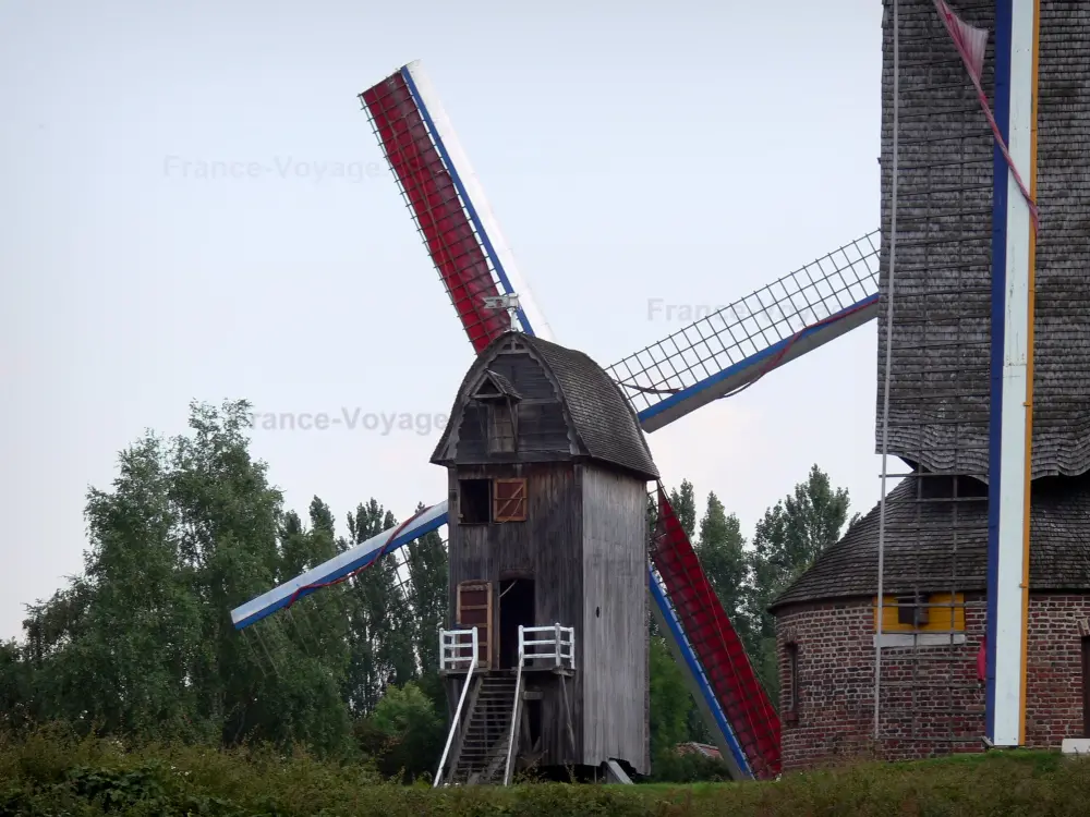 Les moulins de Flandre - Moulins de Flandre: Moulin à farine, à Villeneuve-d'Ascq