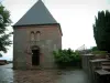 Mount Sainte-Odile - Convent terrace (monastery) with the Tears chapel (chapelle des Larmes)