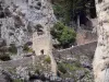 Moustiers-Sainte-Marie - Kreuzweg führend zu der Kapelle Notre-Dame-de-Beauvoir