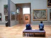 Musée du Louvre - Aile Denon : collection de peintures
