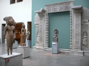 Musée national des arts asiatiques - Guimet - Sculpture of the museum
