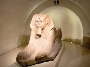 Museo del Louvre - Ala Sully - Collezione di Antichità Egizie: Grande Sfinge di Tanis
