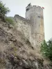 Najac - Bergfried des Schlosses von Najac (königliche Festung)