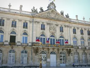 Nancy - Gevel van het stadhuis