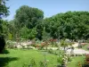 Nancy - Jardín de rosas del parque Pépinière