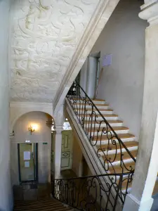 Nancy - Escalier de l'hôtel de Lillebonne