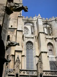 Narbonne - Gargoyles of the Saint-Just-et-Saint-Pasteur cathedral