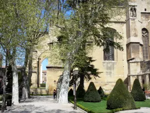 Narbonne - Archbishop's garden and Saint-Just-et-Saint-Pasteur cathedral