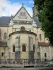 Nevers - Romanzo da comodino (ovest) della Cattedrale di Saint-Cyr-et-Sainte-Julitte