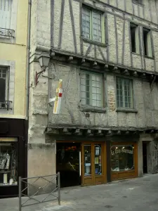 Niort - Half-timbered house of the old town