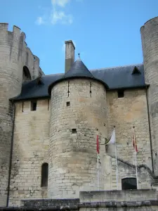 Niort - Central building of the dual keep