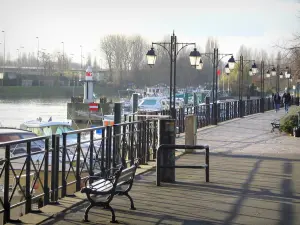 Nogent-sur-Marne - Walk along the marina