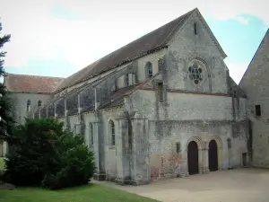 Noirlac abbey - Church of the Cistercian abbey
