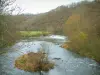 Normandisch Zwitserland - Hom loop: River (Orne) en bomen