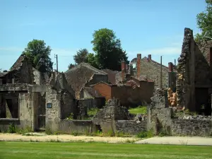 Oradour-sur-Glane - Ruins of the martyr village