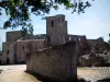 Oradour-sur-Glane - Ruins of the martyr village, church