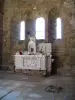 Oradour-sur-Glane - Inside of the church