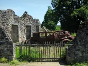 Oradour-sur-Glane - Ruins of the martyr village