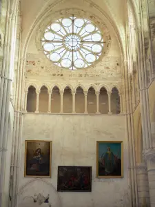 Orbais-l'Abbaye - Innere der Abteikirche Saint-Pierre-Saint-Paul