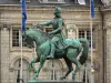 Orléans - Ruiterstandbeeld van Jeanne d'Arc