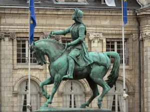 Orléans - Reiterstatue von Jeanne d'Arc