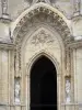 Orléans - Portal of the Sainte-Croix cathedral (Gothic building)