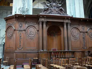 Orléans - Innere der Kathedrale Sainte-Croix