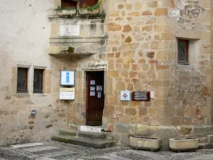 Orthez - Haus Jeanne d'Albret, bergend das Museum Jeanne d'Albret gewidmet der Geschichte des Protestantismus (evangelischer Glaube) des Béarn