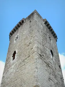 Orthez - Turm Moncade, Bergfried des ehemaligen Schlosses