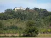 Paesaggi del Tarn-et-Garonne - Brassac castello che domina il verde